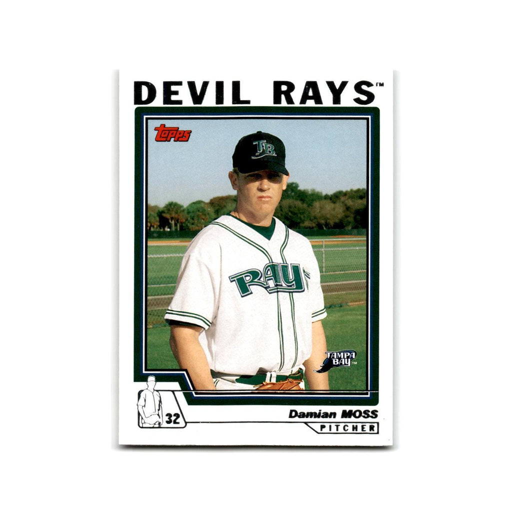 Damian Moss 2004 Topps #398 Tampa Bay Devil Rays Baseball Card NM