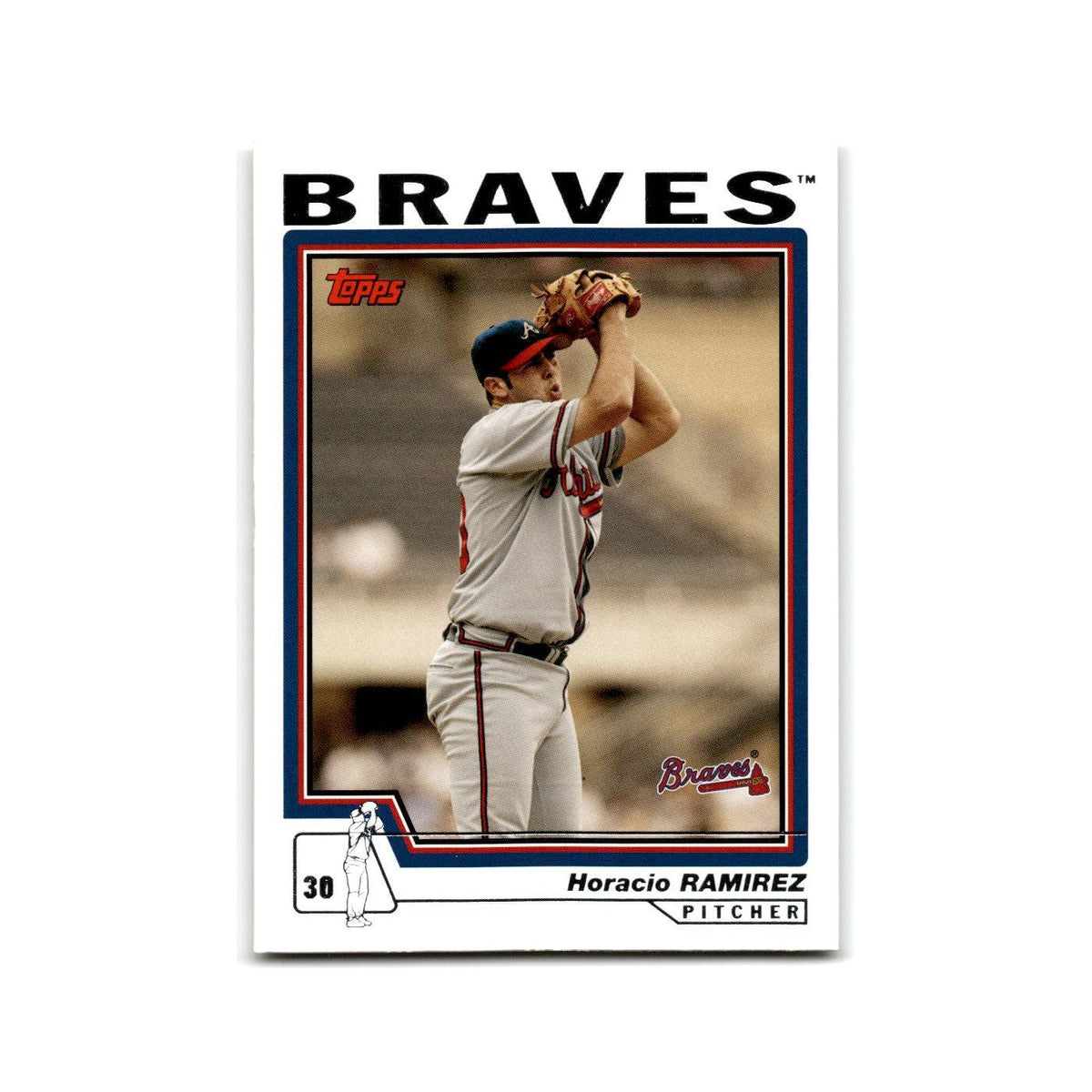 Horacio Ramirez 2004 Topps #431 Atlanta Braves Baseball Card NM