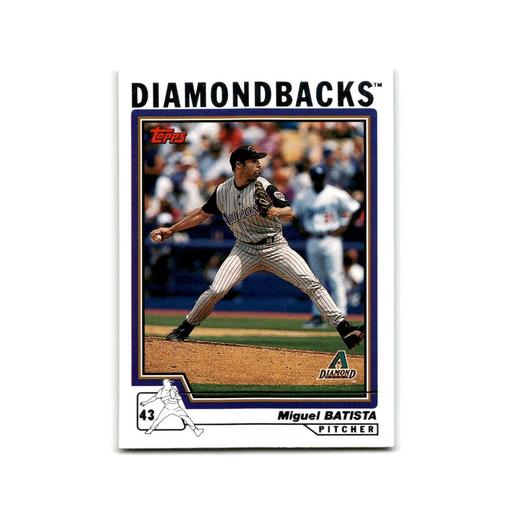 Miguel Batista 2004 Topps #253 Arizona Diamondbacks Baseball Card NM