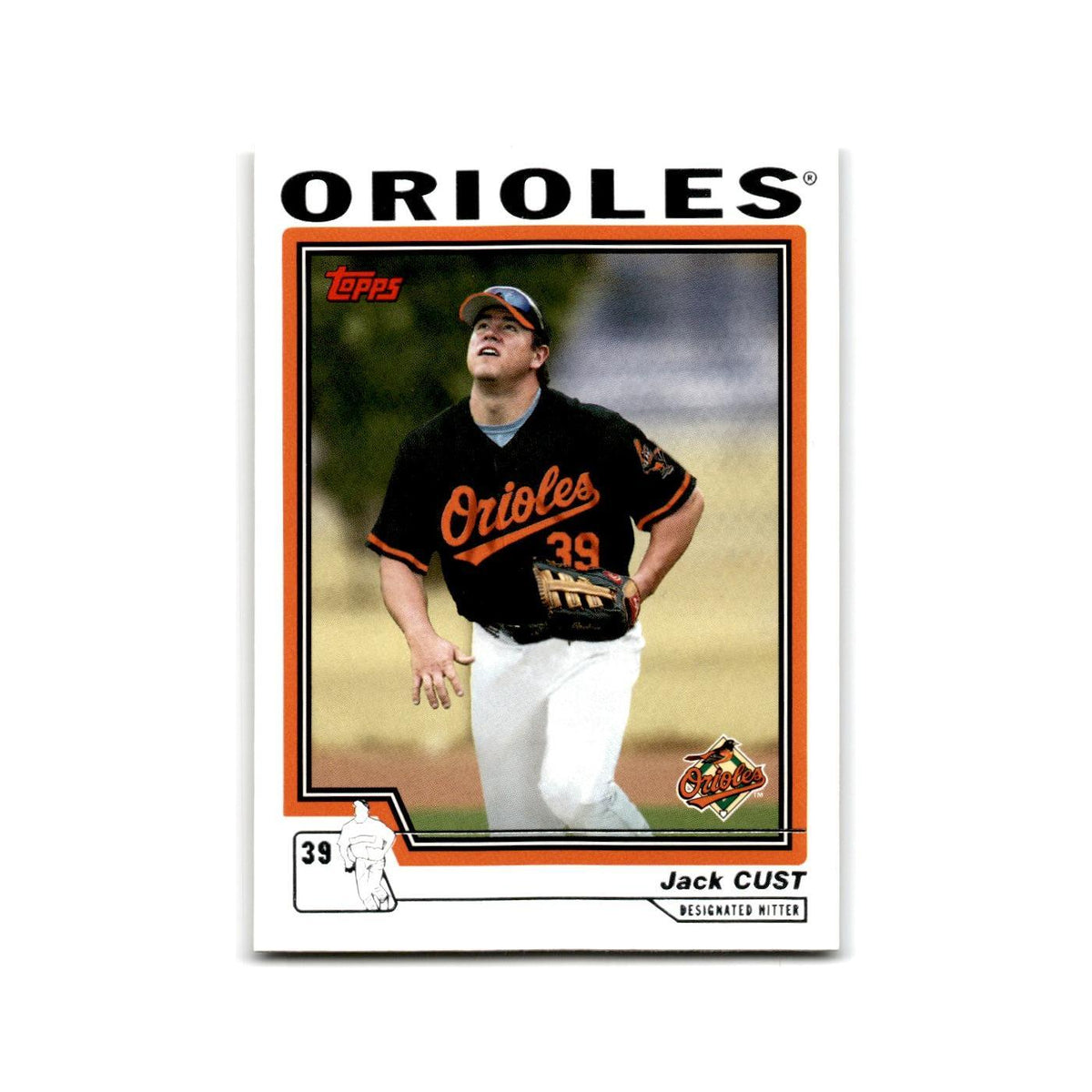 Jack Cust 2004 Topps #478 Baltimore Orioles Baseball Card NM
