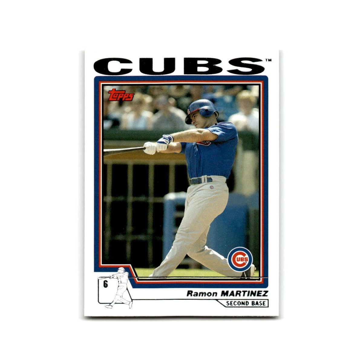 Ramon E. Martinez 2004 Topps #455 Chicago Cubs Baseball Card NM
