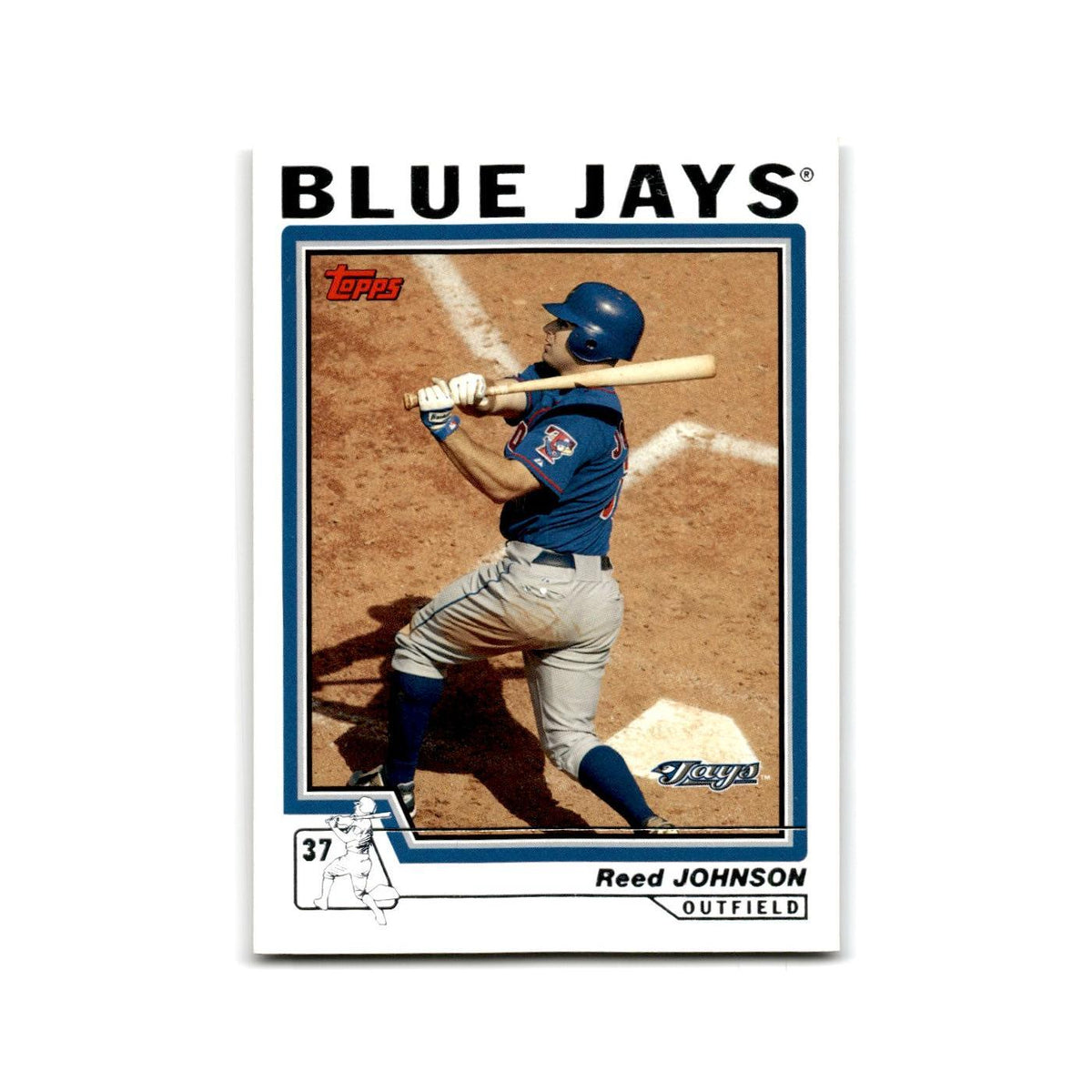 Reed Johnson 2004 Topps #472 Toronto Blue Jays Baseball Card NM