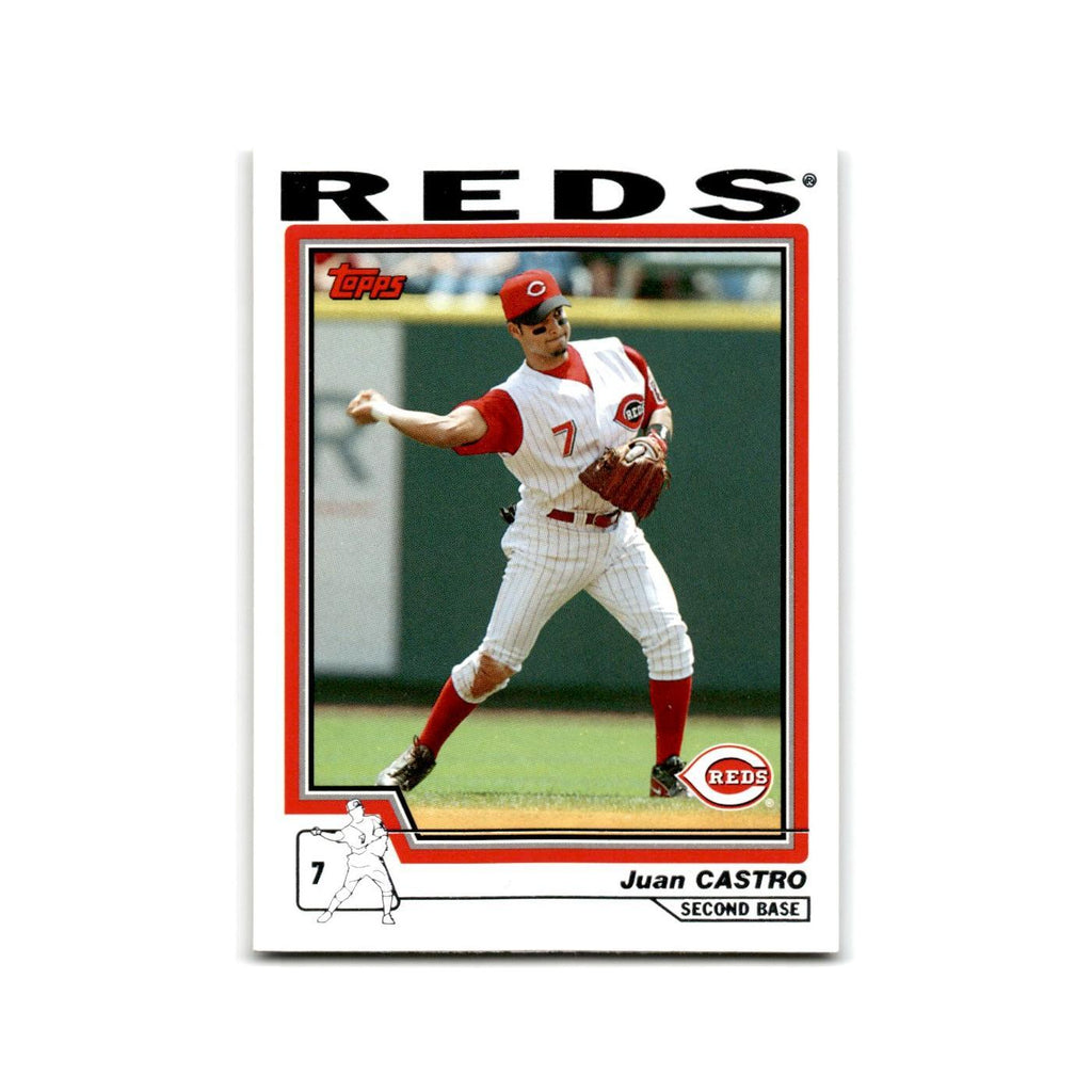 Juan Castro 2004 Topps #267 Cincinnati Reds Baseball Card NM