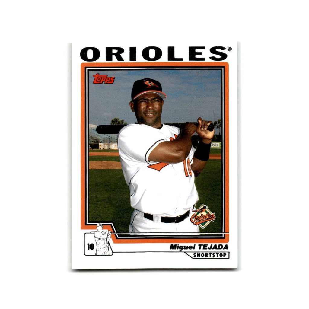 Miguel Tejada 2004 Topps #375 Baltimore Orioles Baseball Card NM