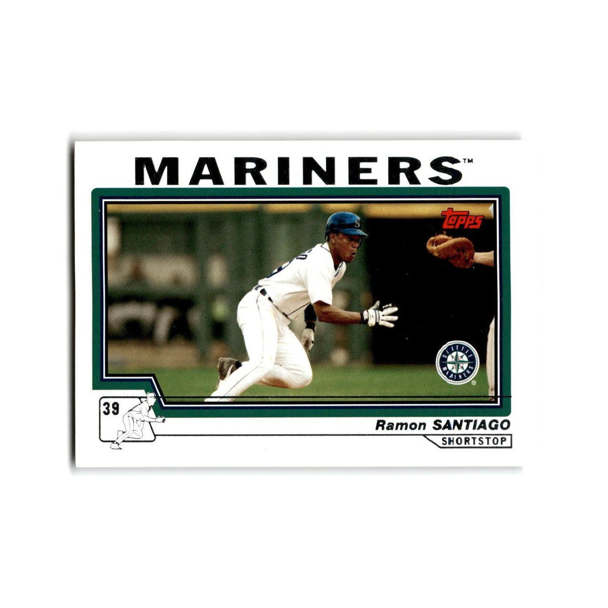 Ramon Santiago 2004 Topps #459 Seattle Mariners Baseball Card NM