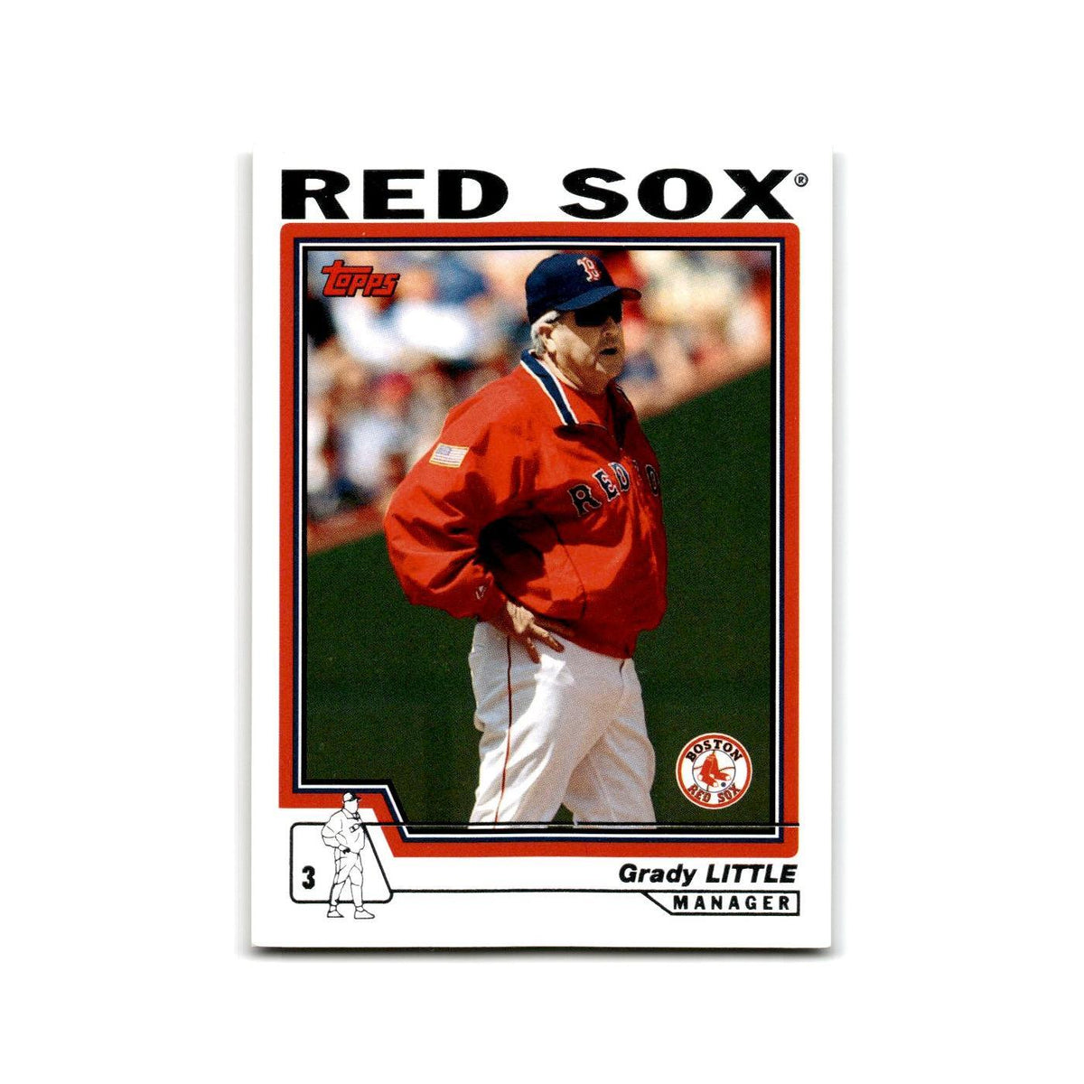 Grady Little 2004 Topps #271 Boston Red Sox Baseball Card NM