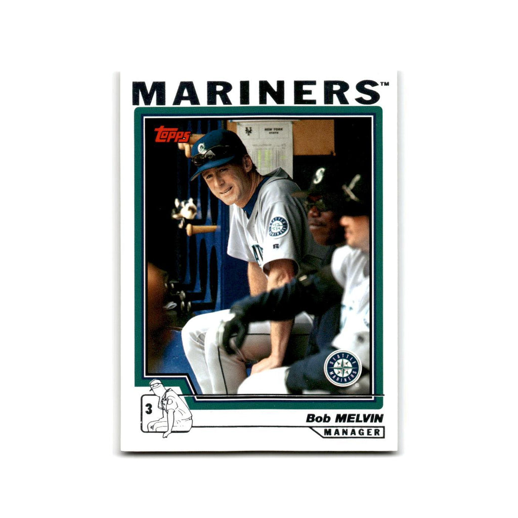 Bob Melvin 2004 Topps #292 Seattle Mariners Baseball Card NM