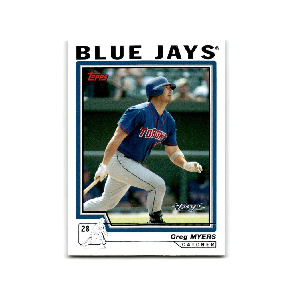 Greg Myers 2004 Topps #427 Toronto Blue Jays Baseball Card NM