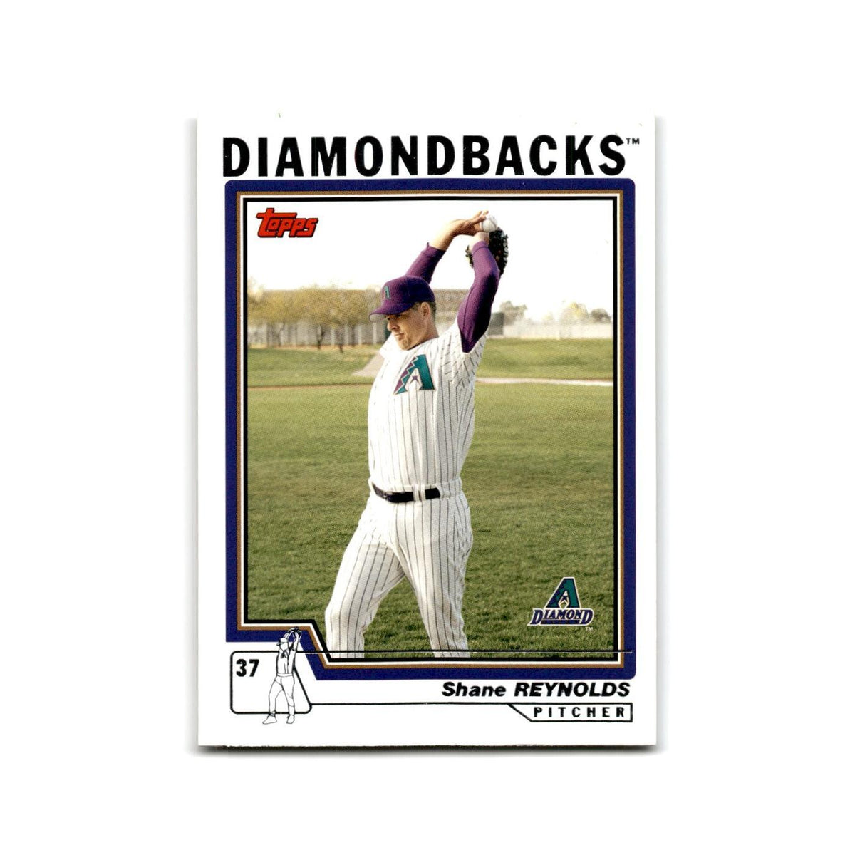 Shane Reynolds 2004 Topps #403 Arizona Diamondbacks Baseball Card NM