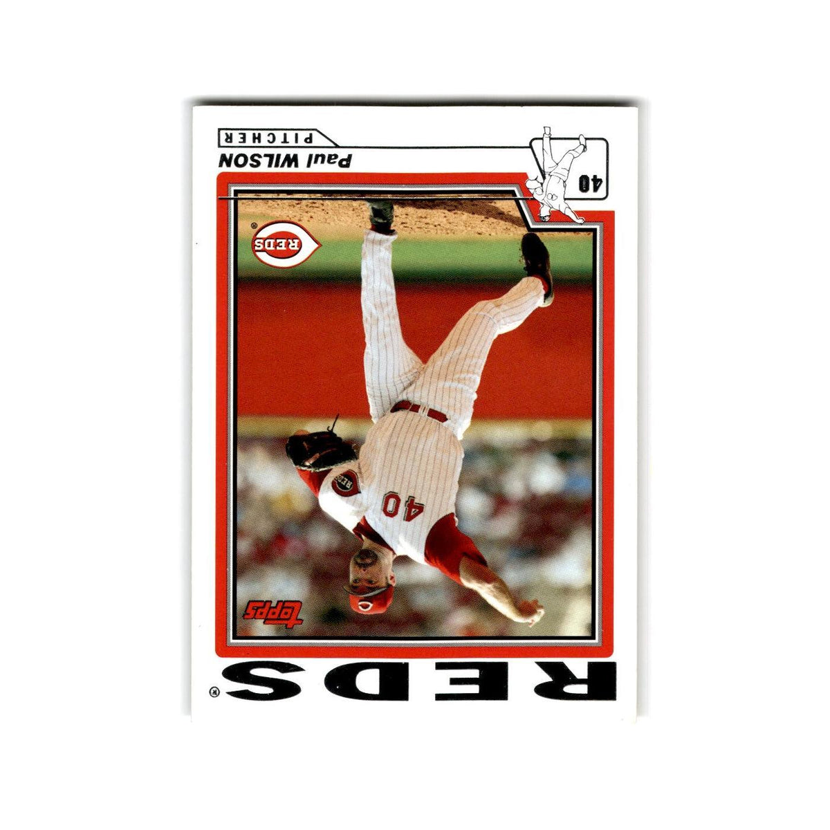 Paul Wilson 2004 Topps #409 Cincinnati Reds Baseball Card NM