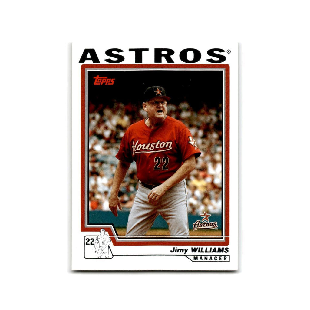 Jimy Williams 2004 Topps #279 Houston Astros Baseball Card NM