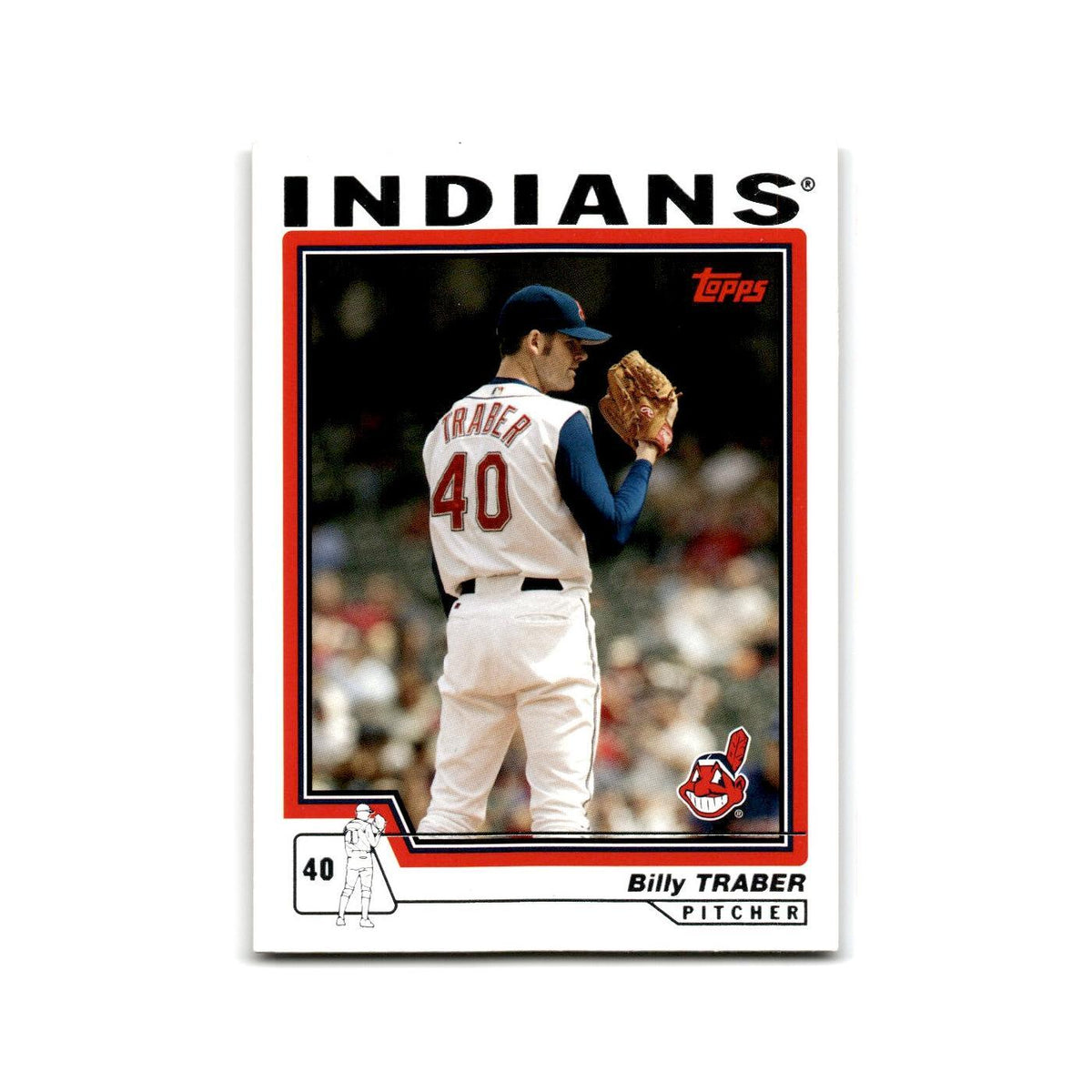 Billy Traber 2004 Topps #511 Cleveland Indians Baseball Card NM