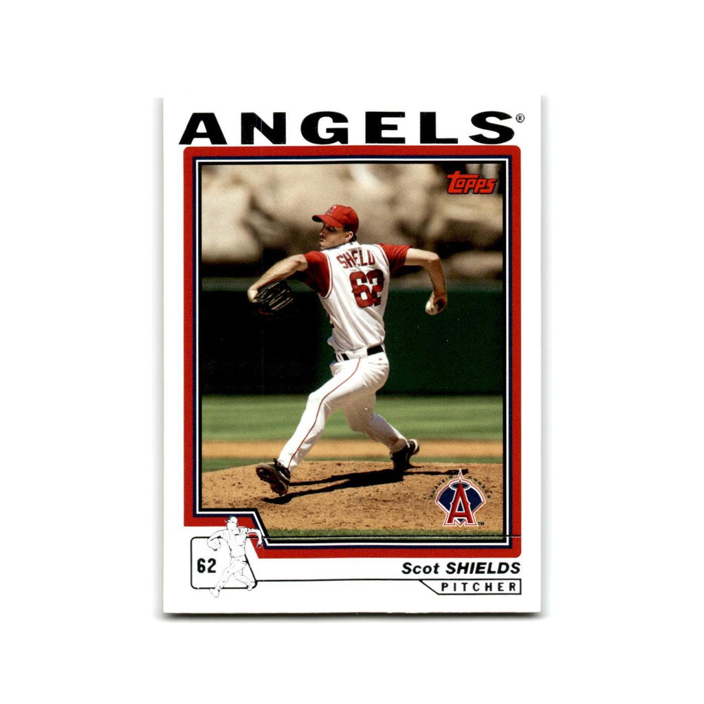 Scot Shields 2004 Topps #501 Anaheim Angels Baseball Card NM