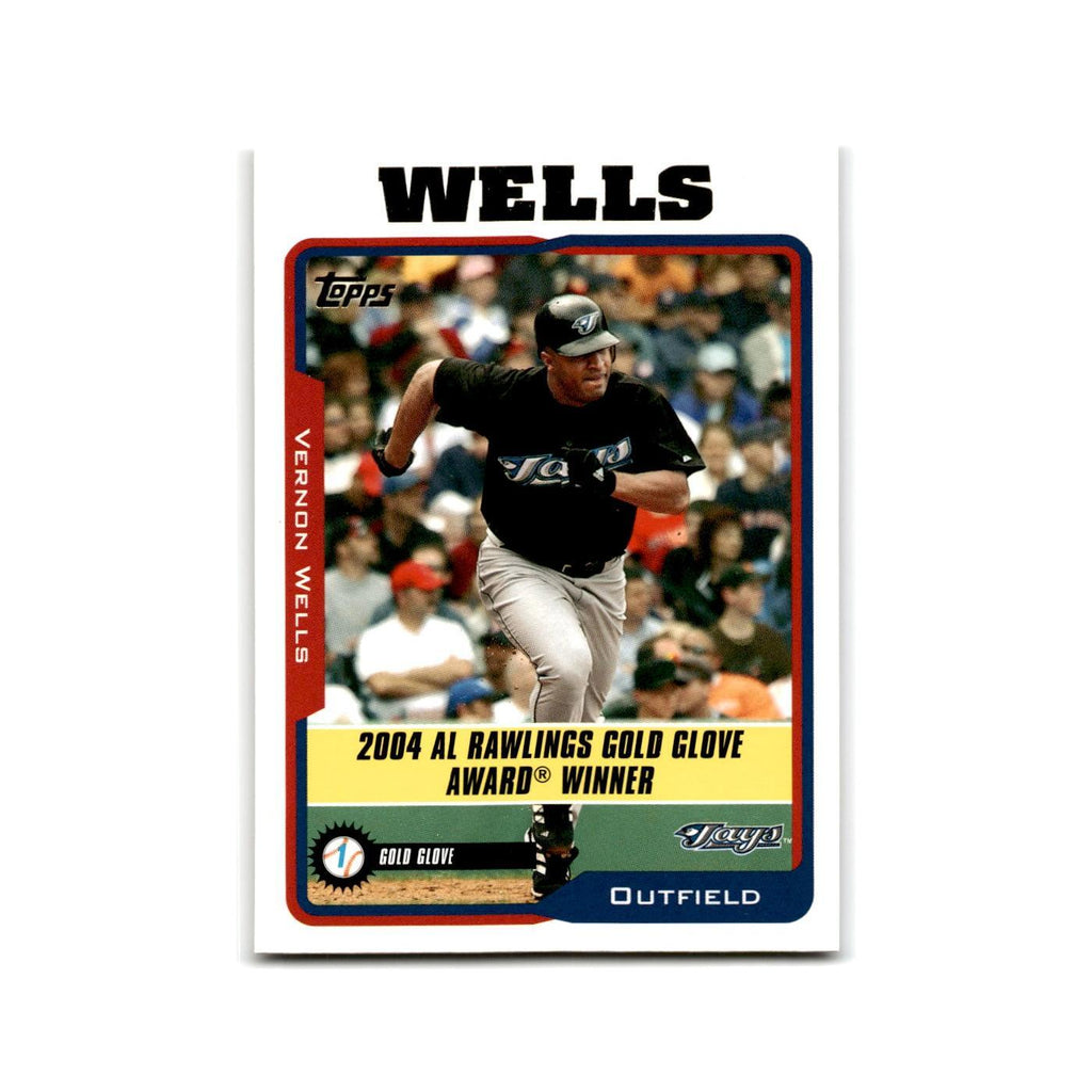 Vernon Wells 2005 Topps #701 Toronto Blue Jays Baseball Card NM
