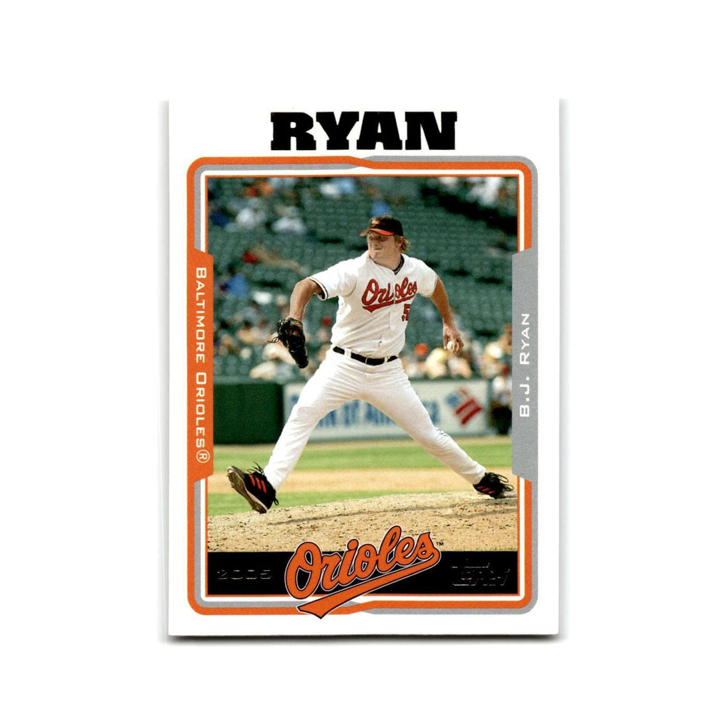 B.J. Ryan 2005 Topps #625 Baltimore Orioles Baseball Card NM