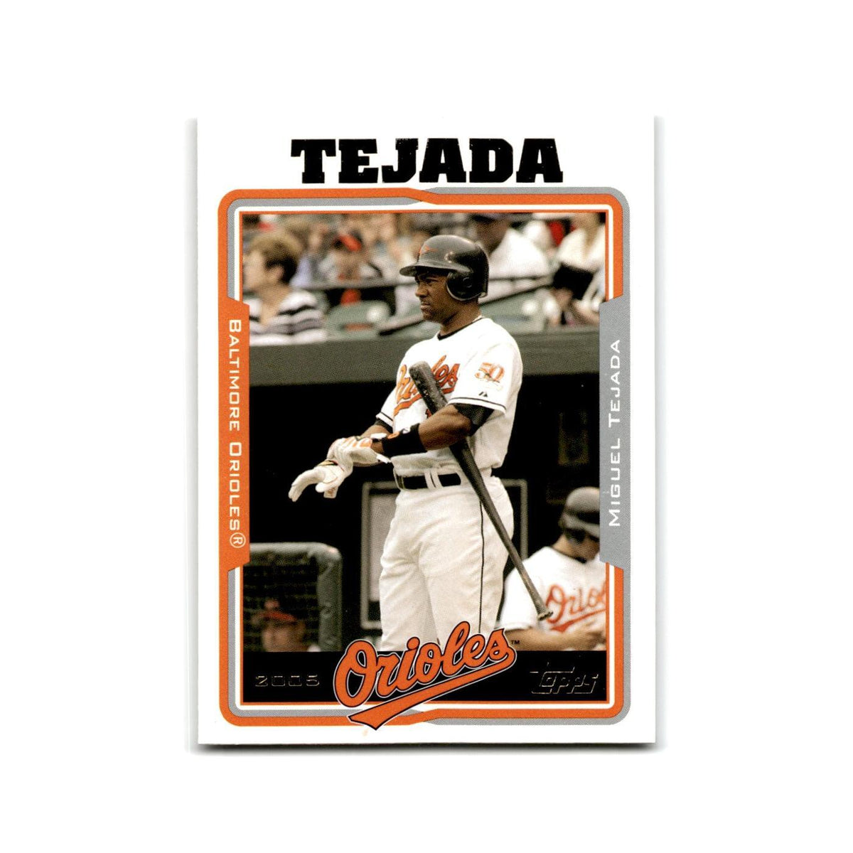 Miguel Tejada 2005 Topps #230 Baltimore Orioles Baseball Card NM