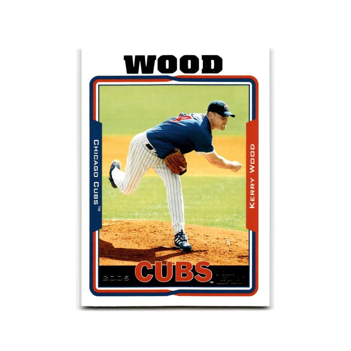 Kerry Wood 2005 Topps #406 Chicago Cubs Baseball Card NM