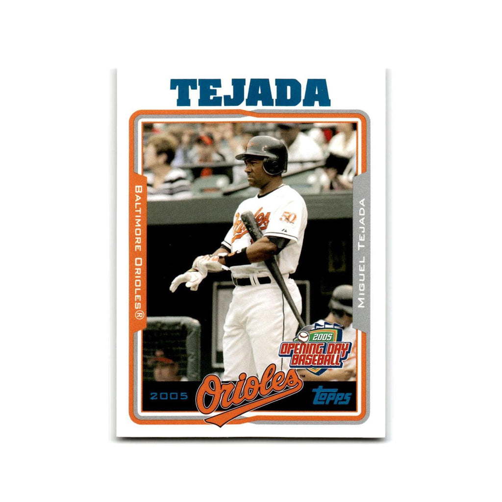 Miguel Tejada Opening Day 2005 Topps #51 Baltimore Orioles Baseball Card NM