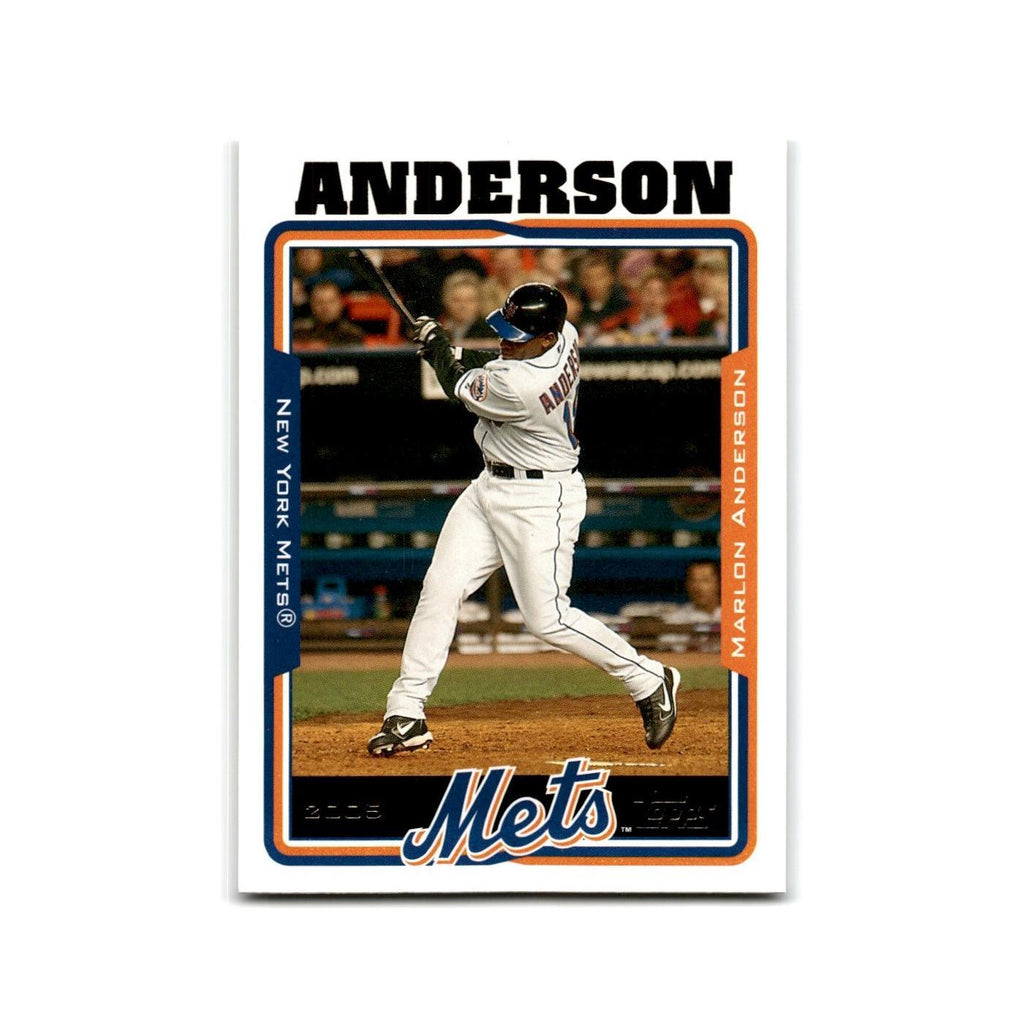 Marlon Anderson 2005 Topps #UH27 New York Mets Baseball Card NM