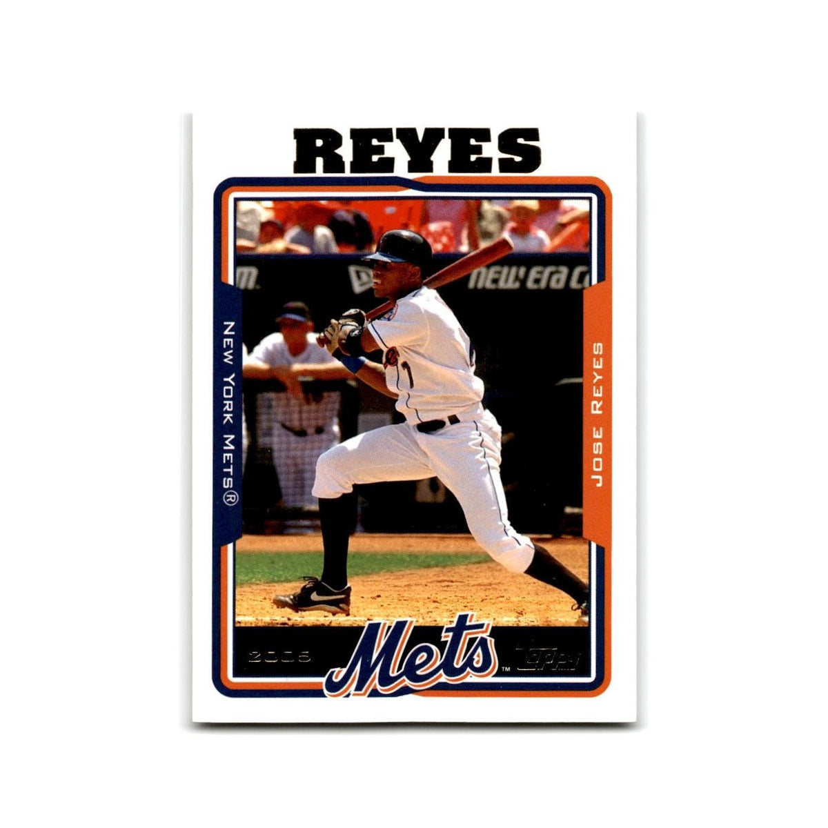 Jose Reyes 2005 Topps #425 New York Mets Baseball Card NM