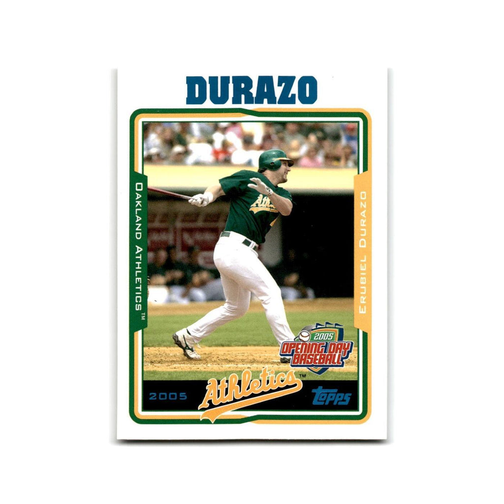 Erubiel Durazo Opening Day 2005 Topps #63 Oakland Athletics Baseball Card NM