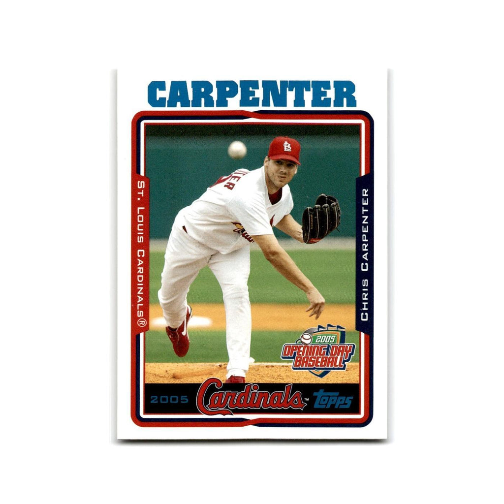 Chris Carpenter Opening Day 2005 Topps #32 St. Louis Cardinals Baseball Card NM