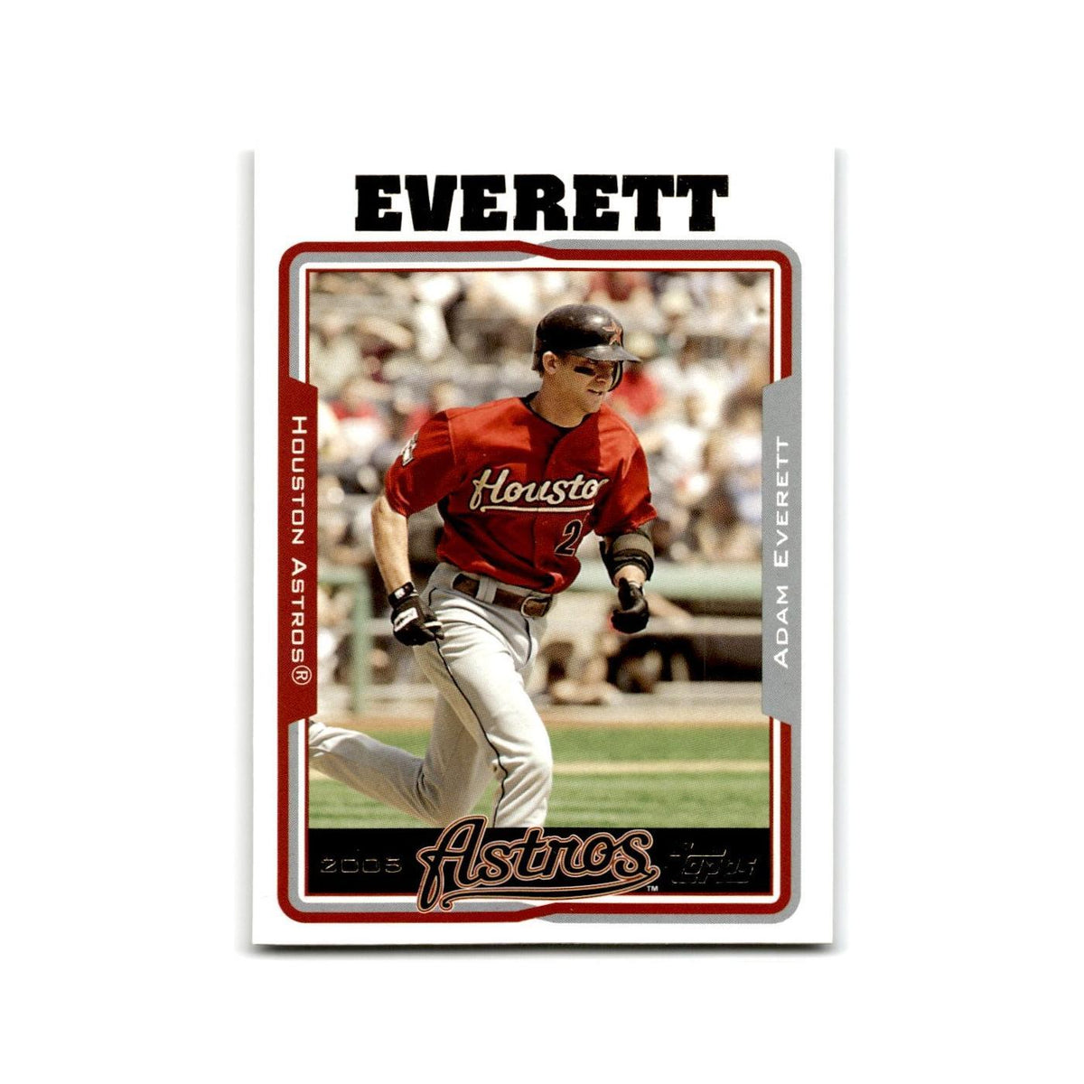 Adam Everett 2005 Topps #242 Houston Astros Baseball Card NM