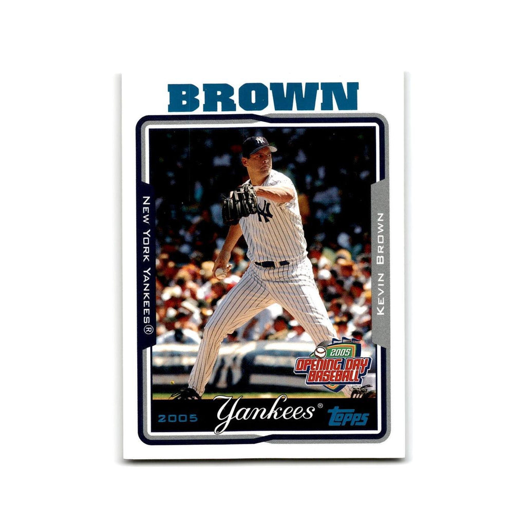 Kevin Brown Opening Day 2005 Topps #137 New York Yankees Baseball Card NM