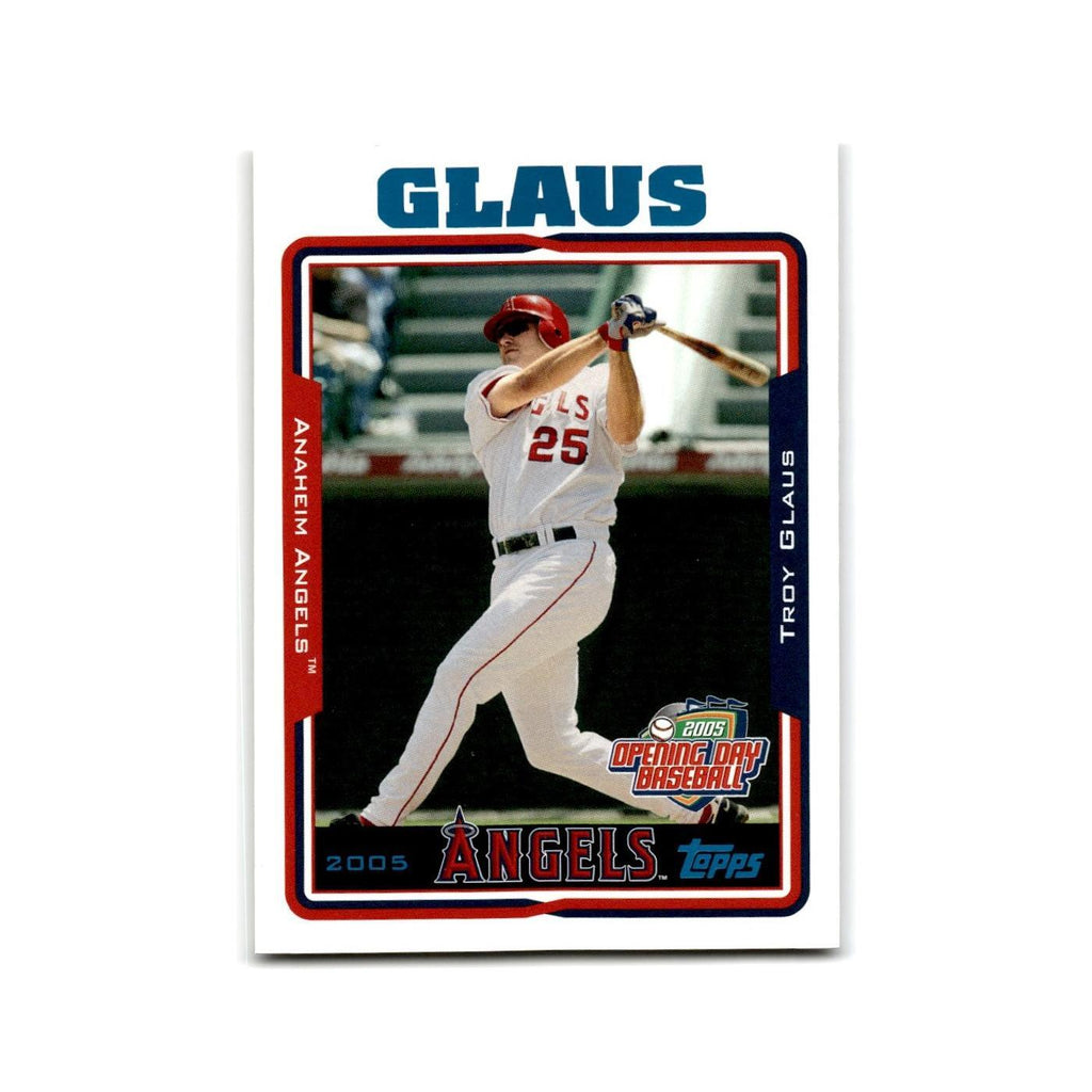 Troy Glaus Opening Day 2005 Topps #67 Anaheim Angels Baseball Card NM