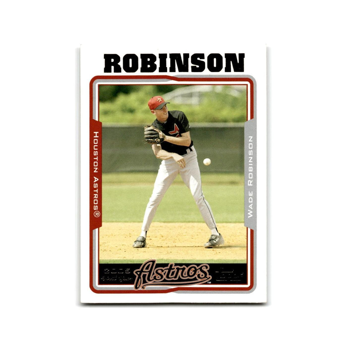 Wade Robinson Rookie 2005 Topps #321 Houston Astros Baseball Card NM