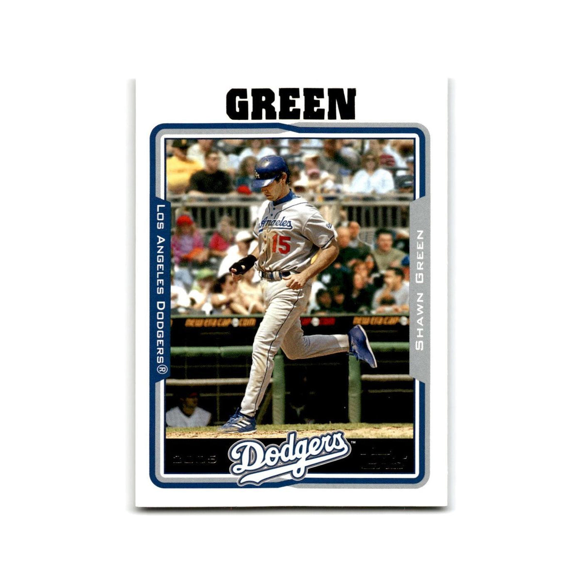 Shawn Green 2005 Topps #142 Los Angeles Dodgers Baseball Card NM