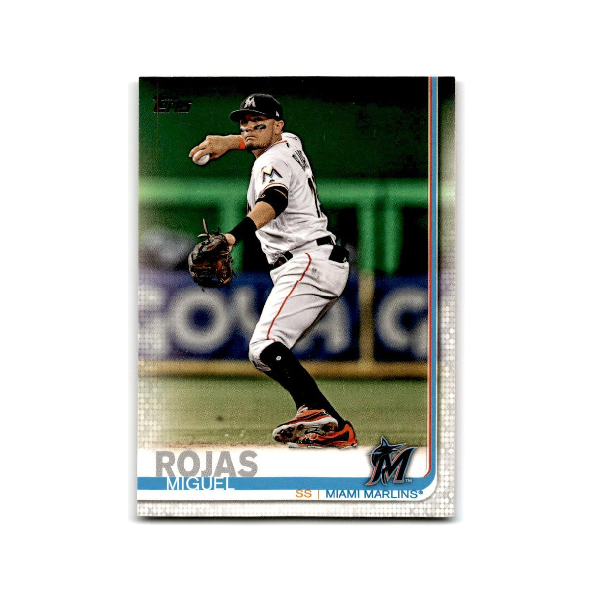 Miguel Rojas 2019 Topps #394 Miami Marlins Baseball Card NM