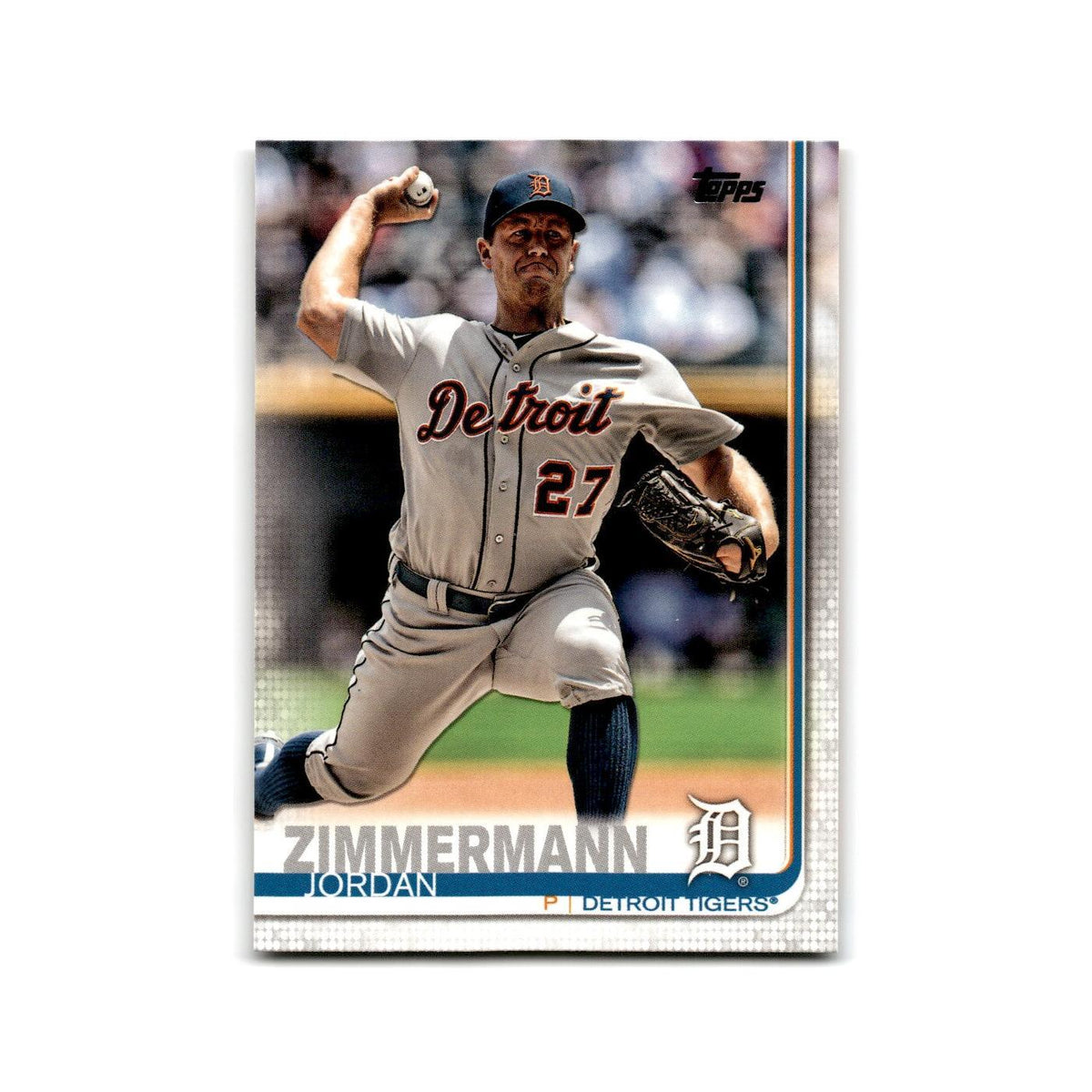 Jordan Zimmermann 2019 Topps #249 Detroit Tigers Baseball Card NM