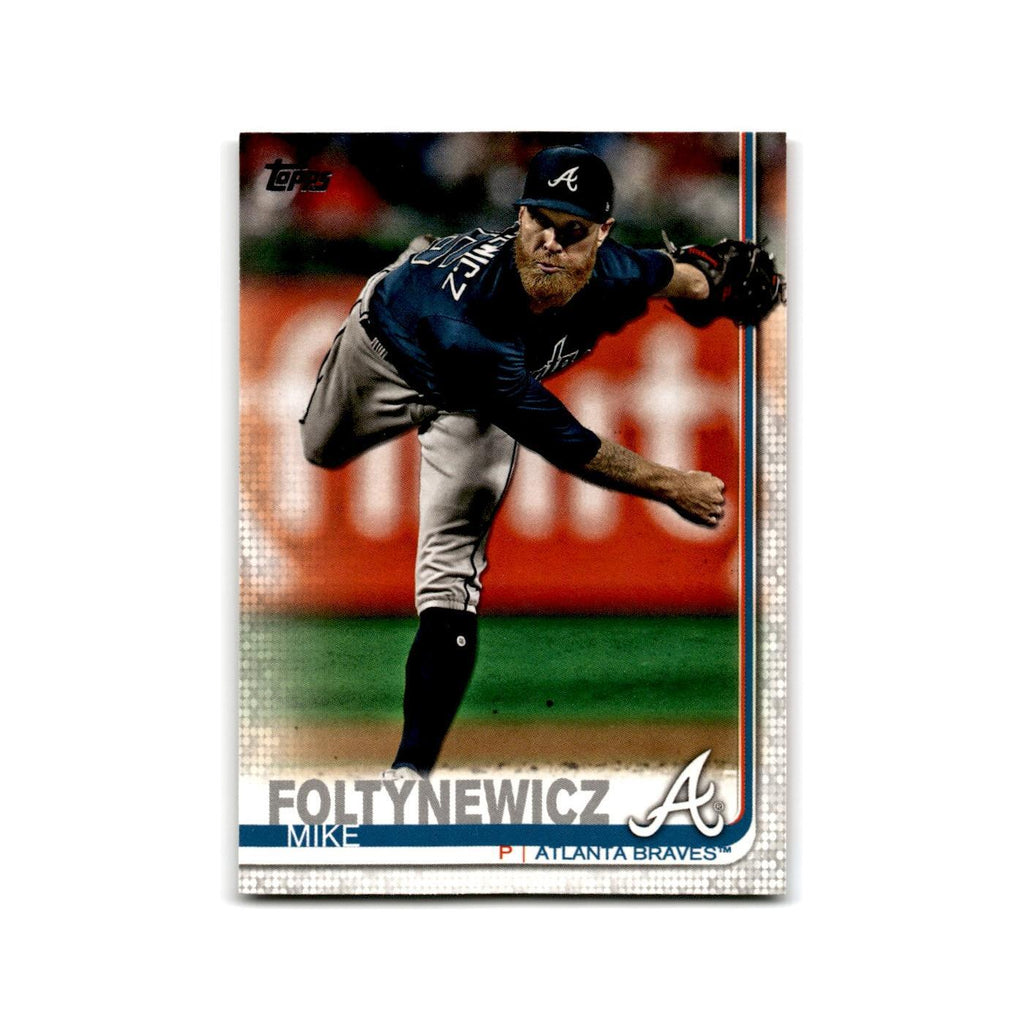 Mike Foltynewicz 2019 Topps #387 Atlanta Braves Baseball Card NM