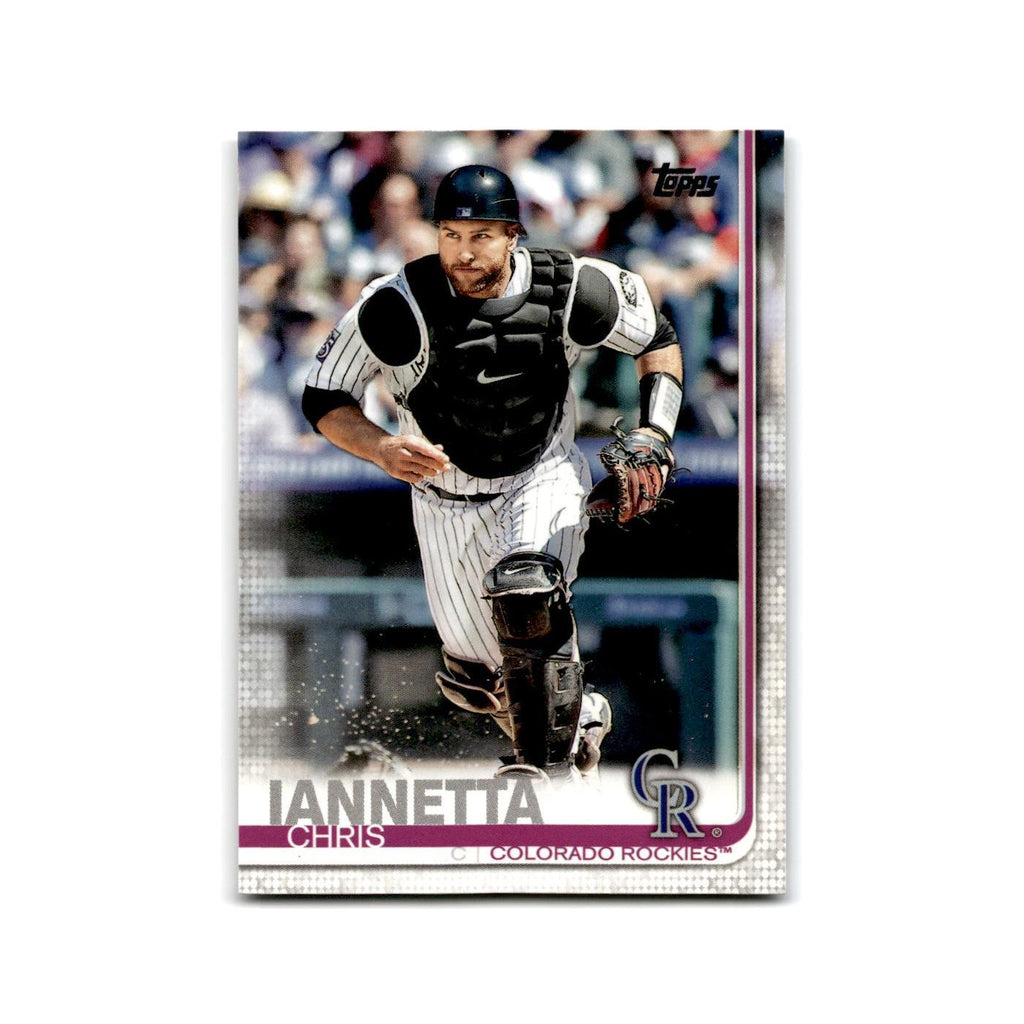 Chris Iannetta 2019 Topps #346 Colorado Rockies Baseball Card NM