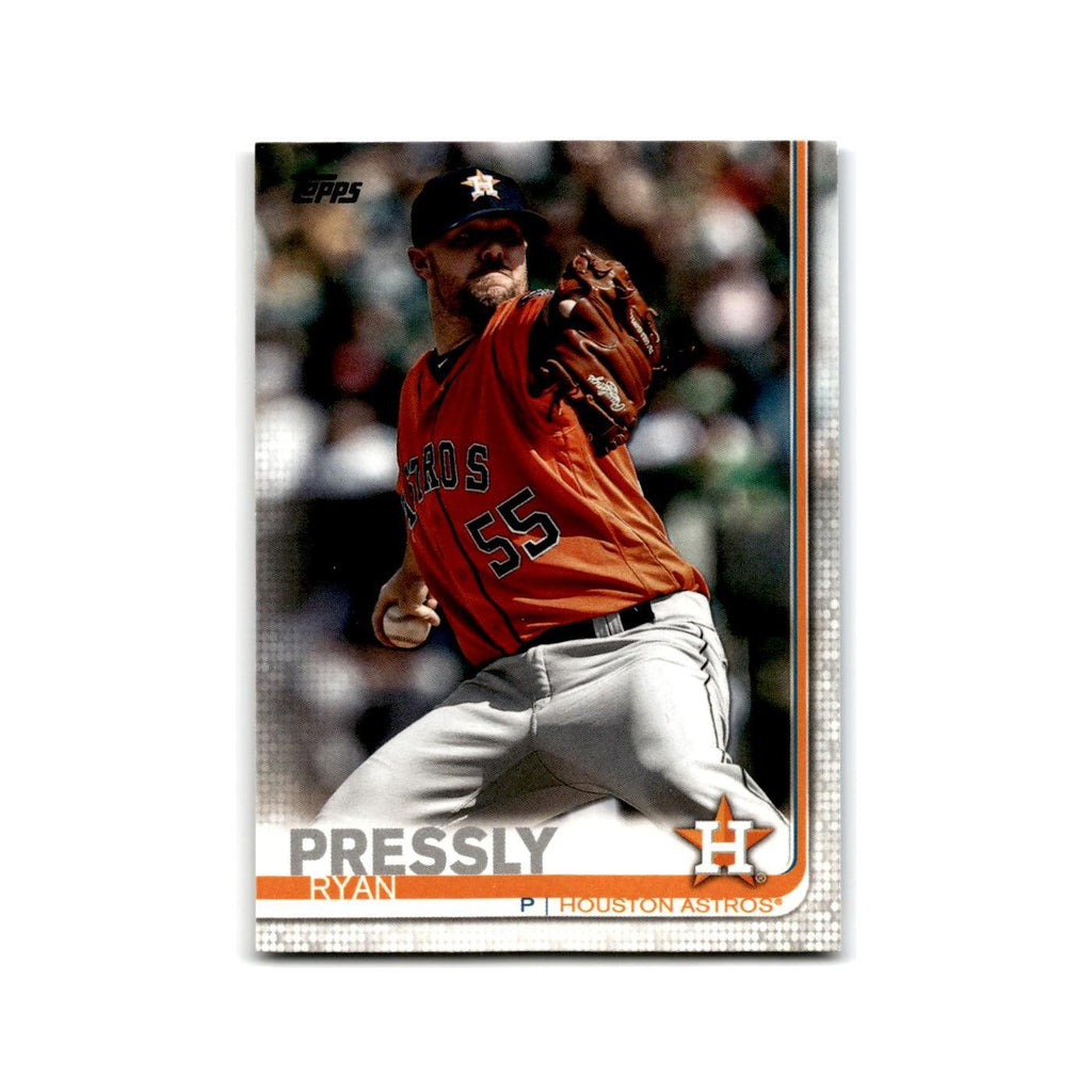 Ryan Pressly 2019 Topps #386 Houston Astros Baseball Card NM