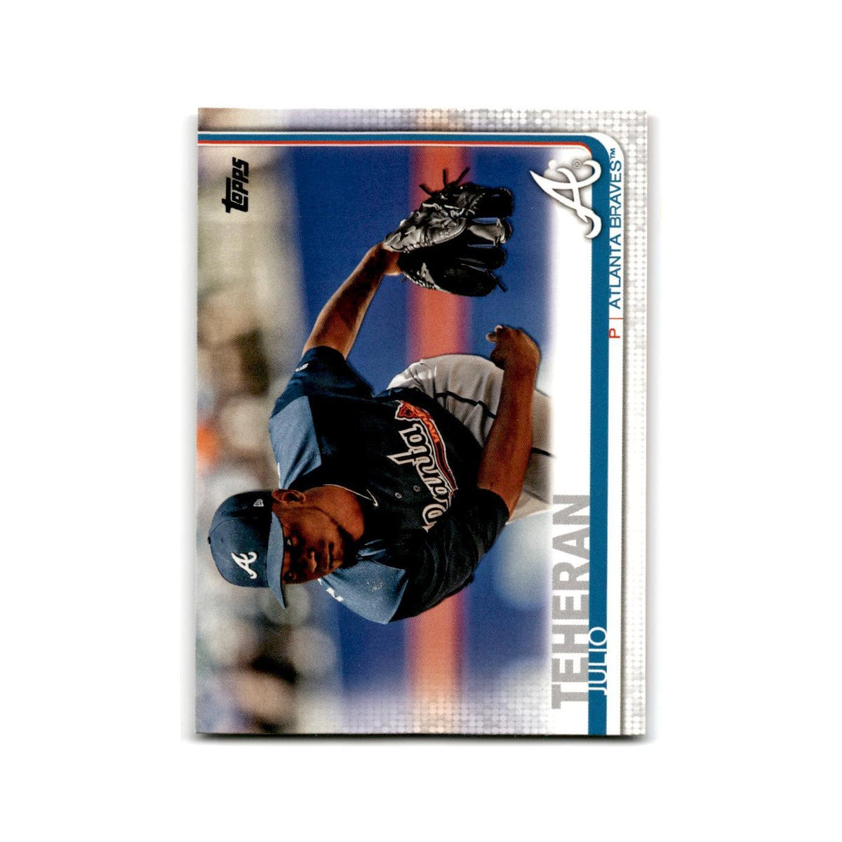 Julio Teheran 2019 Topps #118 Atlanta Braves Baseball Card NM