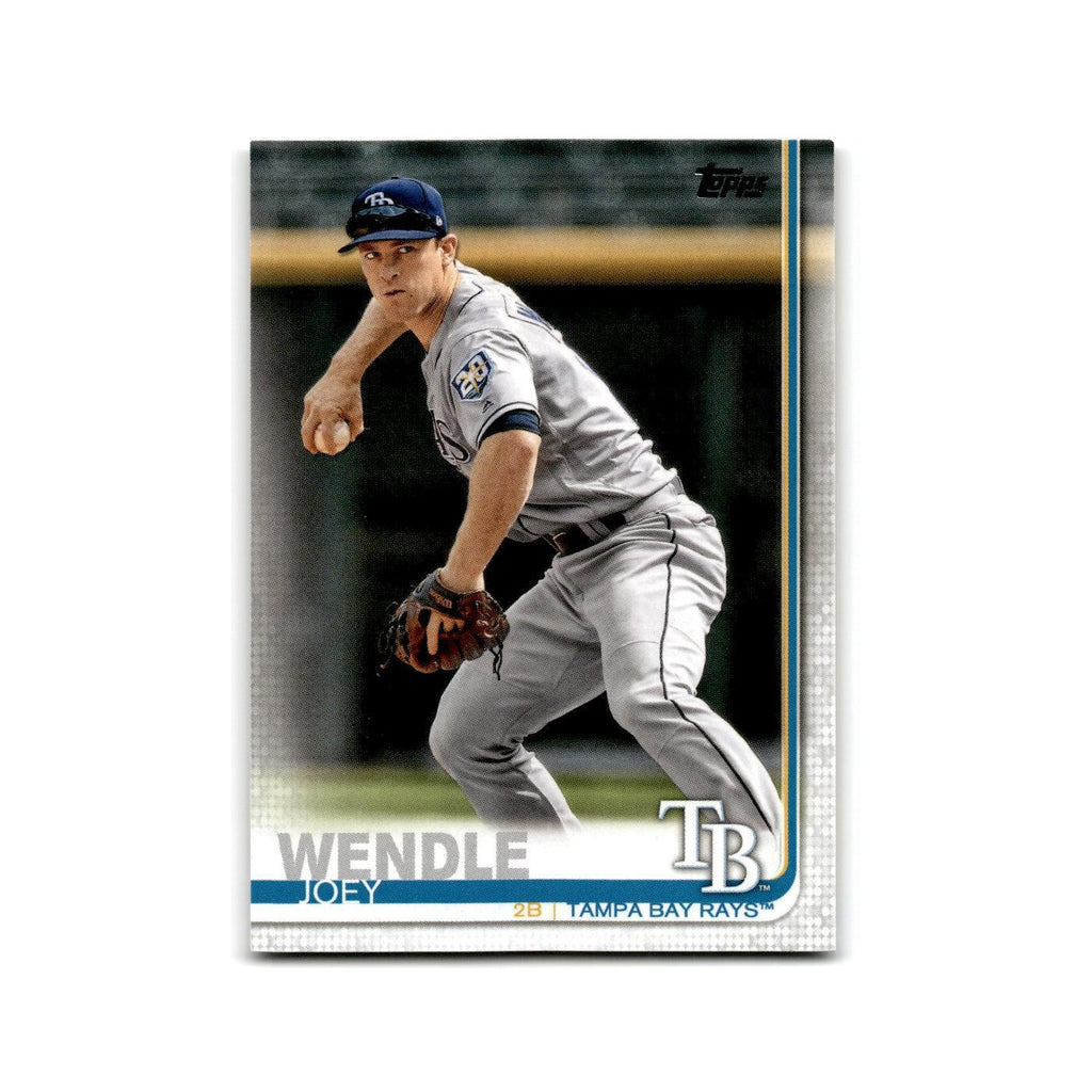 Joey Wendle 2019 Topps #121 Tampa Bay Rays Baseball Card NM