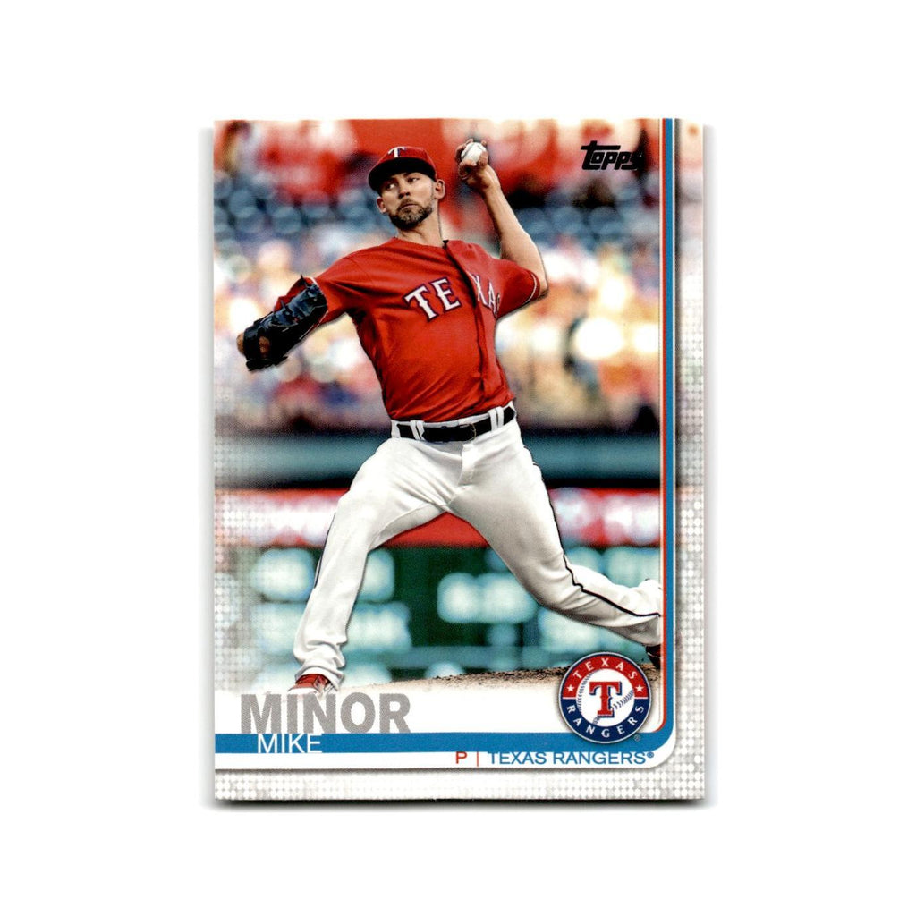 Mike Minor 2019 Topps #278 Texas Rangers Baseball Card NM