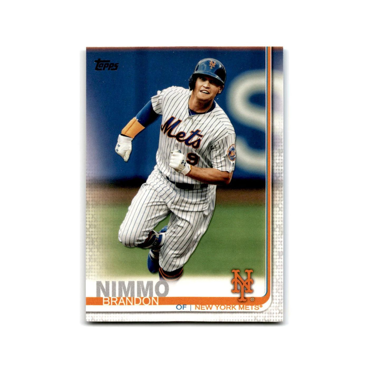 Brandon Nimmo 2019 Topps #172 New York Mets Baseball Card NM