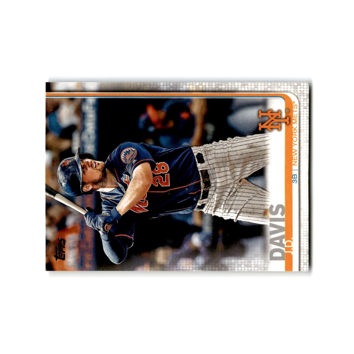 J.D. Davis 2019 Topps #603 New York Mets Baseball Card NM
