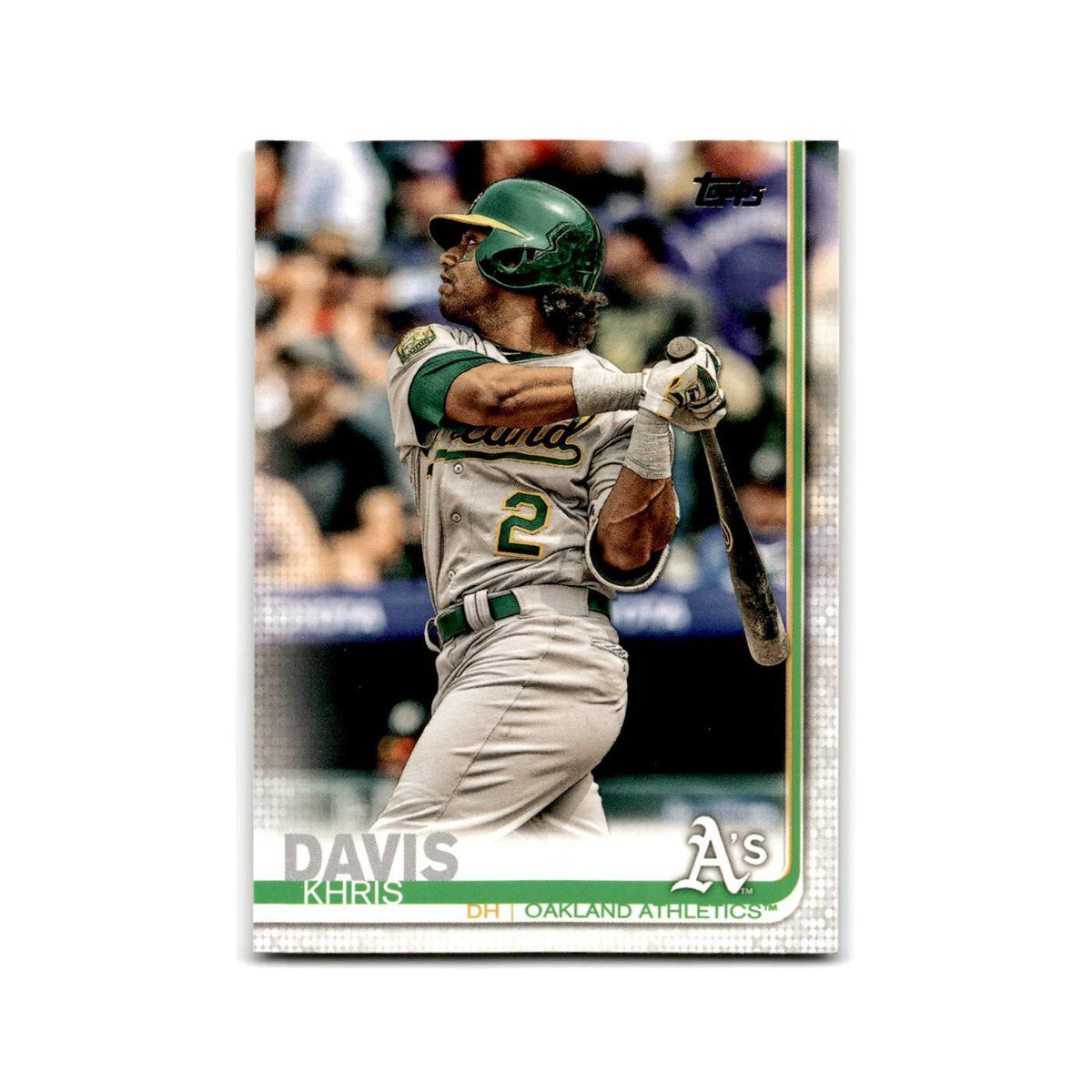Khris Davis 2019 Topps #149 Oakland Athletics Baseball Card NM