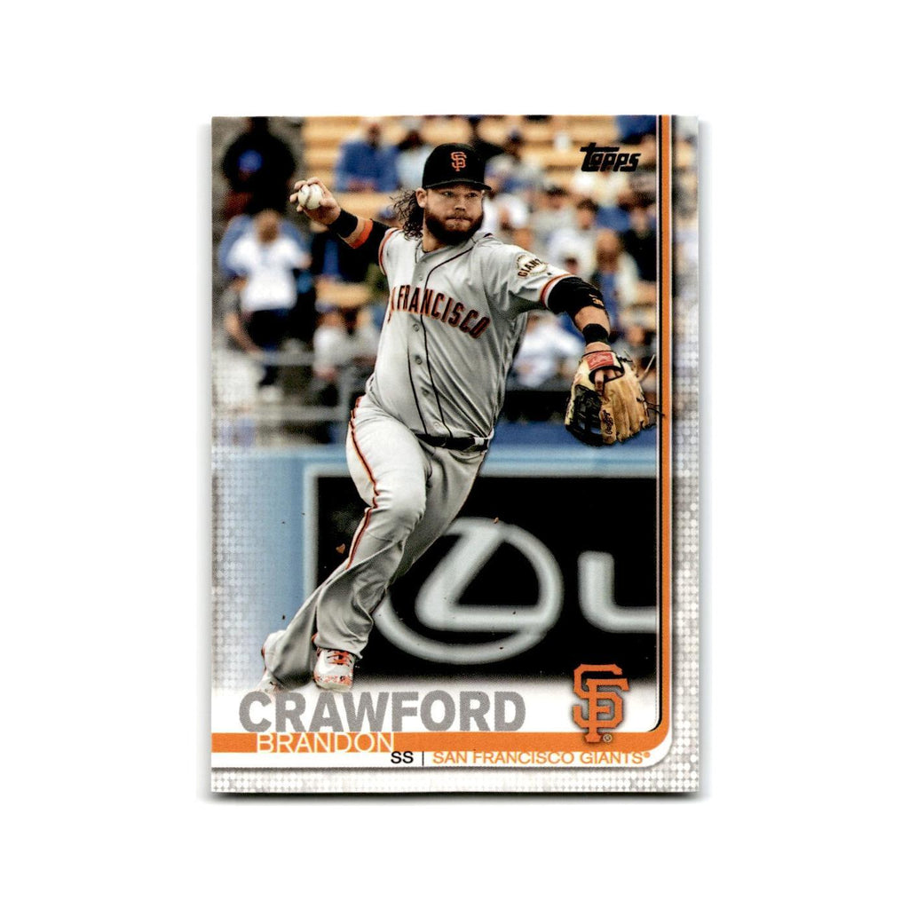 Brandon Crawford 2019 Topps #53 San Francisco Giants Baseball Card NM
