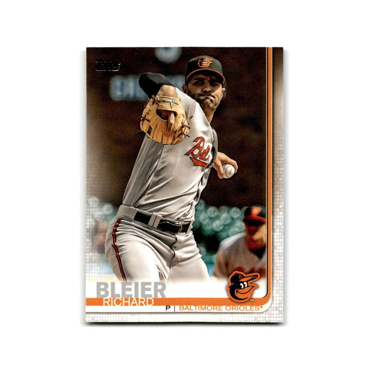 Richard Bleier 2019 Topps #207 Baltimore Orioles Baseball Card NM