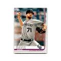 Wade Davis 2019 Topps #81 Colorado Rockies Baseball Card NM
