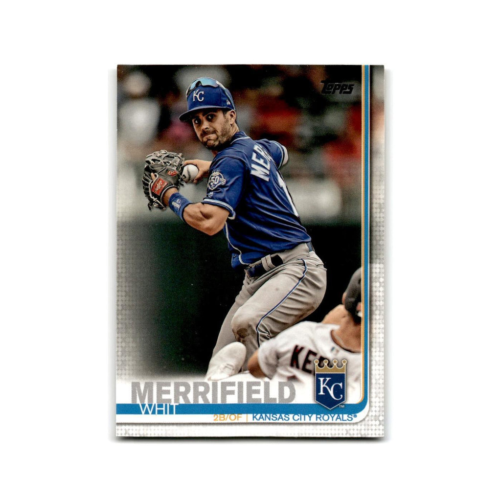 Whit Merrifield 2019 Topps #238 Kansas City Royals Baseball Card NM