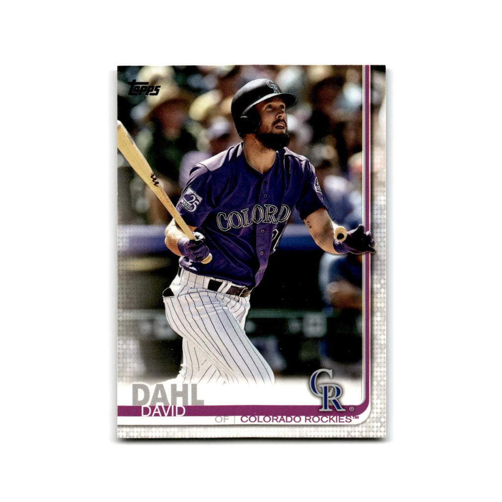 David Dahl 2019 Topps #601 Colorado Rockies Baseball Card NM