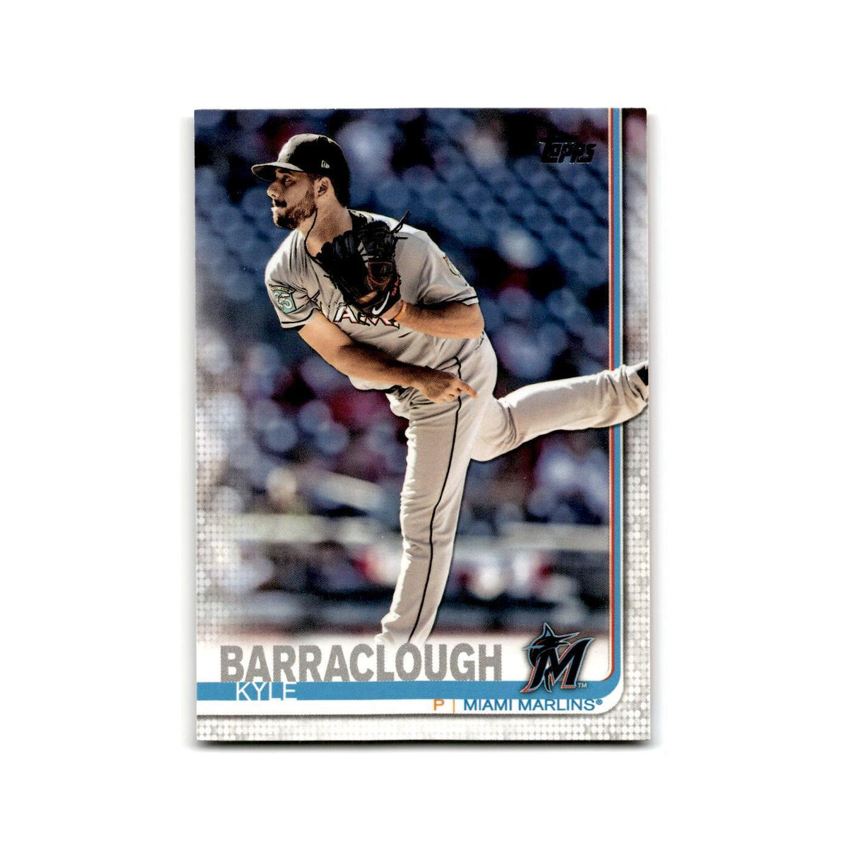 Kyle Barraclough 2019 Topps #138 Miami Marlins Baseball Card NM