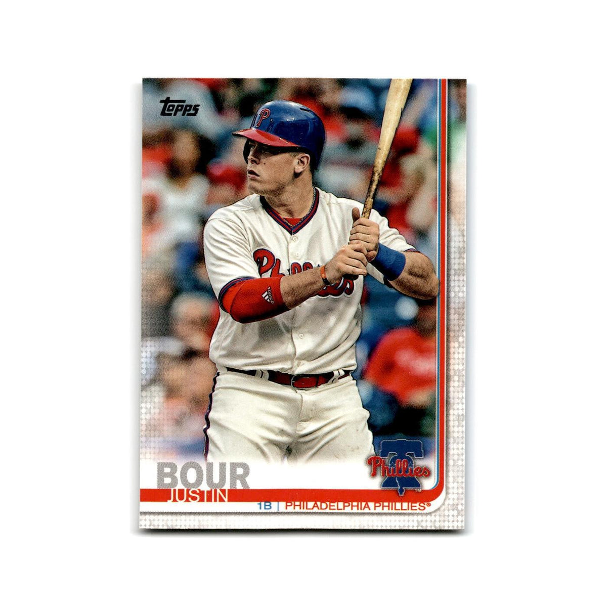 Justin Bour 2019 Topps #248 Philadelphia Phillies Baseball Card NM
