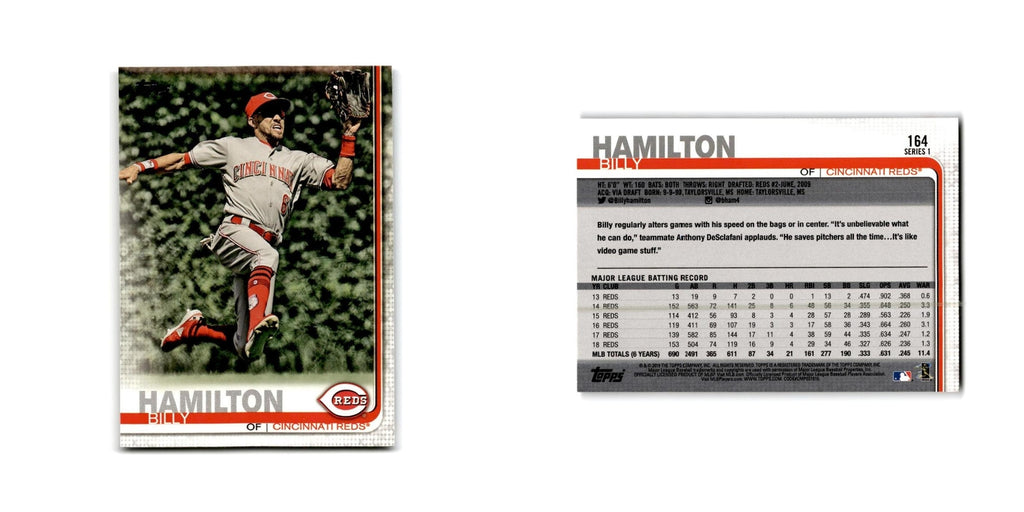 Billy Hamilton 2019 Topps #164 Cincinnati Reds Baseball Card NM